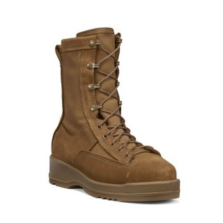 Belleville Military Boots Men's 330 COY ST / Hot Weather Steel Toe Flight Boot-Coyote Brown Belleville Military Boots Men's 330 COY ST / Hot Weather Steel Toe Flight Boot-Coyote Brown