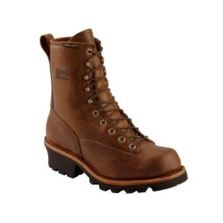 CHIPPEWA MEN'S STEEL TOE INSULATED LOGGER WORK BOOTS-BAY APACHE CHIPPEWA MEN'S STEEL TOE INSULATED LOGGER WORK BOOTS-BAY APACHE