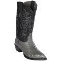 New Arrivals Los Altos Men's Grey Ostrich Cowboy Boots J-Toe | Grey New Arrivals Los Altos Men's Grey Ostrich Cowboy Boots J-Toe | Grey